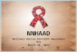 NNHAAD National Native HIV/AIDS Awareness Day March 20, 2012