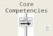 Core Competencies. Established in 2010 Revised and updated 2013 Approved by Gilmer Institute