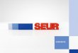 CORPORATE. INDEX 1 2 3 4 5 6 About SEUR Products and services Going towards the future SEUR Guarantee SEUR Commitment References