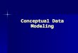 Conceptual Data Modeling. What Is a Conceptual Data Model? A detailed model that shows the overall structure of organizational data A detailed model