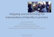 Mapping and performing the intersections of identity in practice Mrs Liesl Peters A/Prof Roshan Galvaan Division of Occupational Therapy Department of