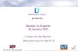 Women In Property 26 January 2011 A Seat on the Board – Because you’re worth it! presents