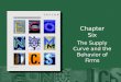Chapter Six The Supply Curve and the Behavior of Firms