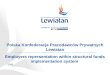 2008 Polska Konfederacja Pracodawców Prywatnych Lewiatan Employers representation within structural funds implementation system