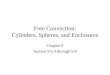 Free Convection: Cylinders, Spheres, and Enclosures Chapter 9 Section 9.6.3 through 9.8