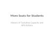 More Seats for Students History of Tuckahoe Capacity and APS Actions