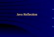 Java Reflection. Compile-Time vs Run-Time Some data you know at compile time: int area = radius*radius*3.14; The “3.14” is set – known at compile time