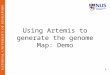 Using Artemis to generate the genome Map: Demo 1