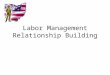 Labor Management Relationship Building. Overview Rights Based Approach Cooperative Approach Roles of Labor and Management Goals and Interests of Labor