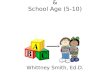 Pre-School (3-5) & School Age (5-10) Whittney Smith, Ed.D