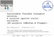 Sustainable flexible transport services. A solution against social exclusion. (EU projects InMoSion & Flipper). Dora Ramazzotti 1, Athanasios Lois 2 1