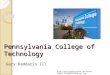 Pennsylvania College of Technology Gary Daddario III 