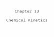 Chapter 13 Chemical Kinetics. The study of reaction rate is called chemical kinetics. Reaction rate is measured by the change of concentration (molarity)