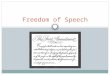 Freedom of Speech. What is Free Speech? Incorporation Gitlow v. N.Y. (1925): 14 th Amendment’s “due process clause” protects citizens’ fundamental rights