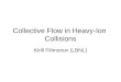 Collective Flow in Heavy-Ion Collisions Kirill Filimonov (LBNL)