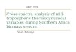 Cross-spectra analysis of mid-tropospheric thermodynamical variables during Southern Africa biomass season. Yemi Adebiyi MPO 524
