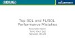 Kenneth Naim Tune Your Sql Session #429 Top SQL and PL/SQL Performance Mistakes