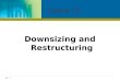 Chapter 10 1 Downsizing and Restructuring. Learning Objectives 2 After reading this chapter, you should be able to:  Appreciate the importance of defining
