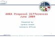 Sponsored Projects Office 1 ARRA Proposal Differences June 2009 Presented by: Cynthia Ernest Contracts Officer