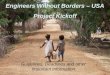 Engineers Without Borders – USA Project Kickoff Guidelines, Deadlines and other Important Information