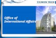 Office of International Affairs. Information on ARC and Work Permit