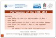 1 Performance of the LHCb VELO Outline LHCb Detector and its performance in Run I LHCb Detector and its performance in Run I LHCb VELO LHCb VELO VELO performance