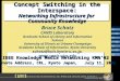 IEEE Knowledge Media Networking KMN’02 Keynote Address, CRL, Kyoto Japan, July 11, 2002 Concept Switching in the Interspace: Networking Infrastructure