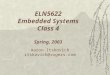 ELN5622 Embedded Systems Class 4 Spring, 2003 Aaron Itskovich itskovich@rogers.com