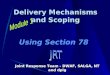 1 Delivery Mechanisms and Scoping Joint Response Team - DWAF, SALGA, NT and dplg Using Section 78
