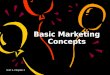 Unit 1, Chapter 2 Basic Marketing Concepts. Unit 1, Chapter 2 Marketing Concept The idea that you must satisfy a customers’ needs and wants in order to