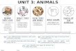 UNIT 3: ANIMALS WHERE THEY LIVE WILD/DOMESTIC GROUND (grasslands, farm,jungle…), WATER (sea, river…), AIR. WHAT THEY EAT CARNIVORES HERBIVORES OMNIVORES
