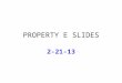 PROPERTY E SLIDES 2-21-13. Chapter 3: Where There’s a Will … and Where There Isn’t: Property Transfer at Death Intestate Succession – Generally – Working