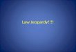 Law Jeopardy!!!!. Chapter 1 & 3Chapter 4Chapter 5Chapter 6Hodgepodge 100 200 300 400 500 Right Side of Room CenterLeft Side of Room Final Jeopardy