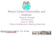 Phenix Global Observables and Hadrons Anuj K. Purwar SUNYSB-Physics June 12, 2003 Phenix Collaboration Meeting, Nashville