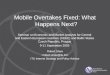 International Telecommunication Union Mobile Overtakes Fixed: What Happens Next? Robert Shaw ITU Internet Strategy and Policy Advisor Seminar on Economic