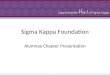 Sigma Kappa Foundation Alumnae Chapter Presentation
