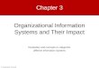 Organizational Information Systems and Their Impact © Gabriele Piccoli Chapter 3 Vocabulary and concepts to categorize different Information Systems