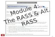 Module 4: The RASS & Alt. RASS 49 4-1. The RASS 49 4-2