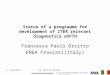 F P Orsitto12 ITPA princeton 26-30march07 1 Status of a programme for development of ITER relevant diagnostics onFTU Francesco Paolo Orsitto ENEA Frascati(Italy)