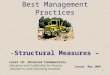 1 Best Management Practices -Structural Measures – Level IB: Advanced Fundamentals Education and Certification for Persons Involved in Land Disturbing