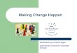 Making Change Happen Facilitated by Caroline Egan Carmichael Centre for Voluntary Groups