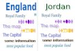 UK flag Jordan flag Some information about Jordan The Hashemite Kingdom of Jordan is a constitutional monarchy with a developing economy