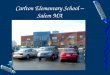 Carlton Elementary School – Salem MA. Outside front entrance