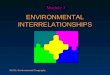 45:211: Environmental Geography ENVIRONMENTAL INTERRELATIONSHIPS Module 1