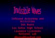 Infrared Astronomy and Activities Dan Burns Los Gatos High School Lawrence Livermore National Lab dburns@lgsuhsd.org