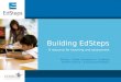 Building EdSteps A resource for teaching and assessment Writing Global Competence Creativity Problem Solving Analyzing Information