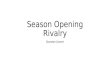 Season Opening Rivalry Branden Liezert. HABS VS LEAFS The NHL regular season started October 8 th, 2014. To Humber students and Torontonians alike, the