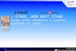 J-STAGE, NOW NEXT STAGE large scale scholarly e-journal platform of Japan