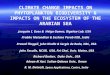 CLIMATE CHANGE IMPACTS ON PHYTOPLANKTON BIODIVERSITY & IMPACTS ON THE ECOSYSTEM OF THE ARABIAN SEA Joaquim I. Goes & Helga Gomes, Bigelow Lab. USA Prasad