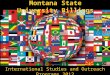 Montana State University Billings International Studies and Outreach Programs 2012
